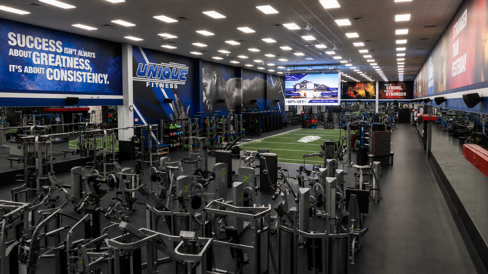 Holbrook gym interior